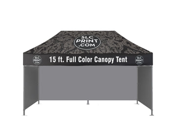15ft Full Color Custom Canopy